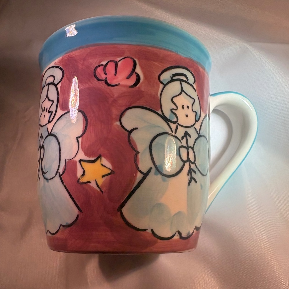 Alexandra and Company Pi Beta Phi Angels in Blue Gowns Mug Cup Coffee Tea Cocoa